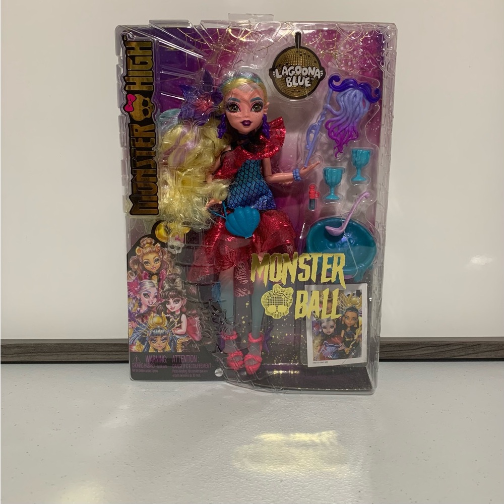 Monster High®: Lagoona Blue™ Fashion Doll in Monster Ball-New